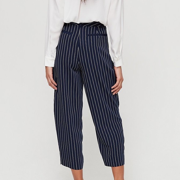 BABATON Navy Blue Modesto Trousers - Size 00 - Picture 6 of 9